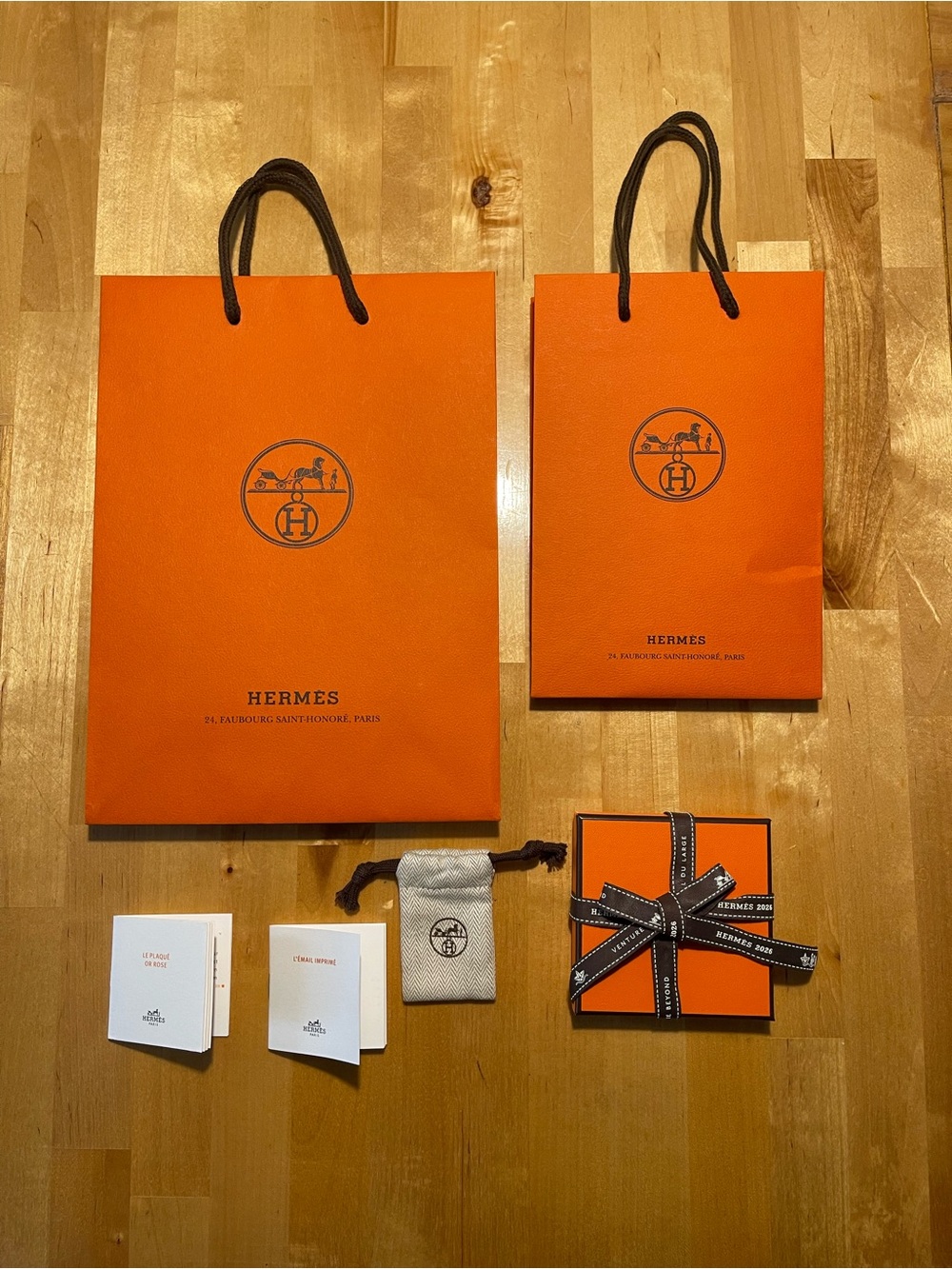 Hermès Packaging & Accessory Set